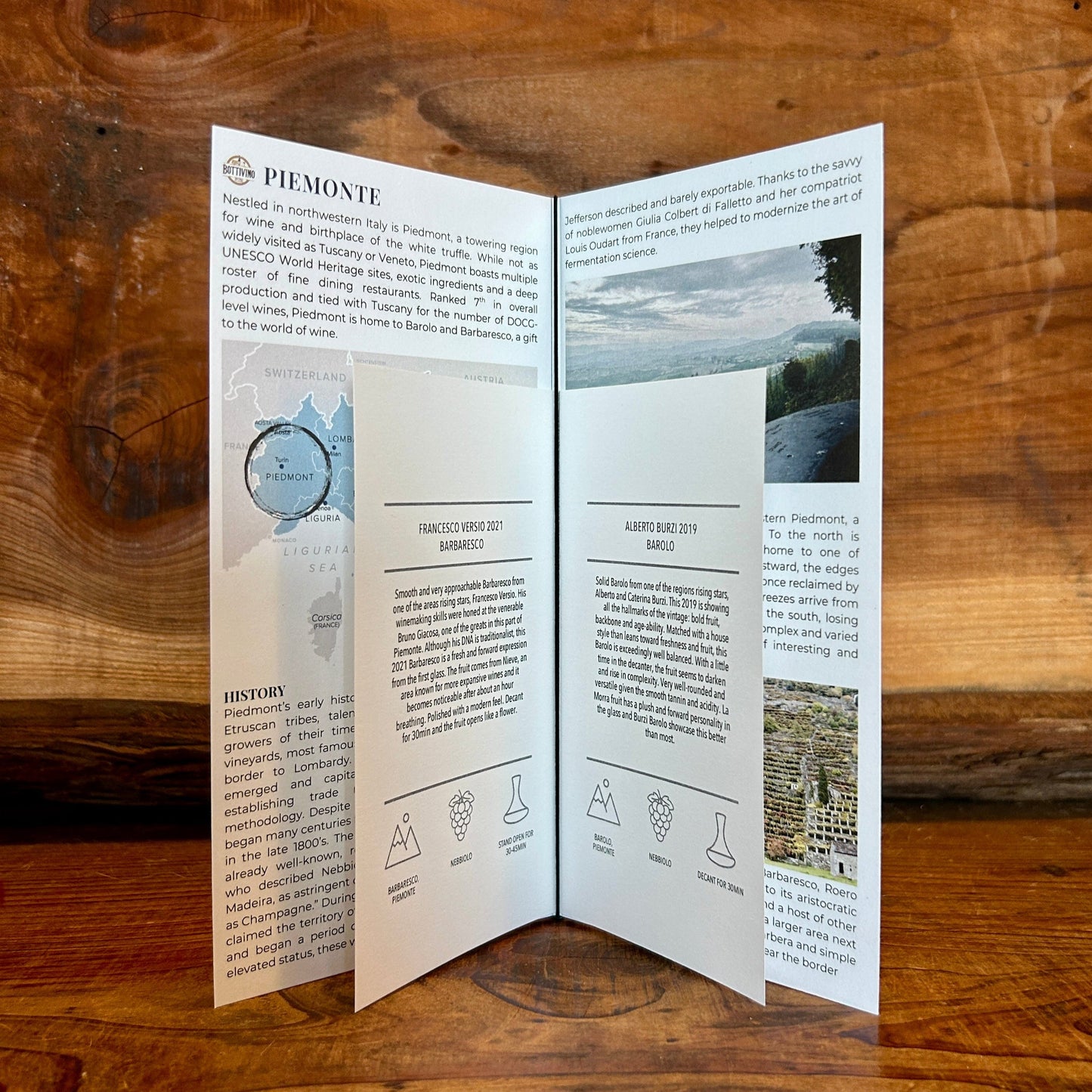 Piedmont Booklet