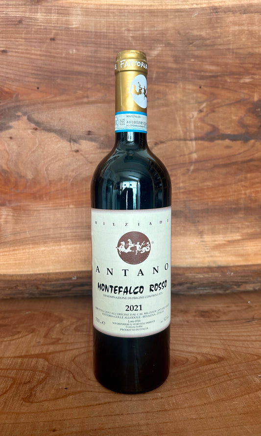 Milziade Antano 2021 Montefalco Rosso ‘white label’ Umbria