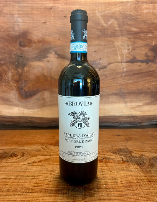 Brovia 2021 Barbera d’Alba ‘Sori del Drago’ Piemonte