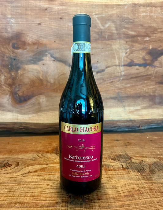 Carlo Giacosa 2018 Barbaresco ‘Asili’ Piemonte